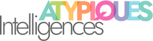 LOGO COULEURS Logo intelligences atypiques blanc